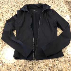 Spandex workout jacket